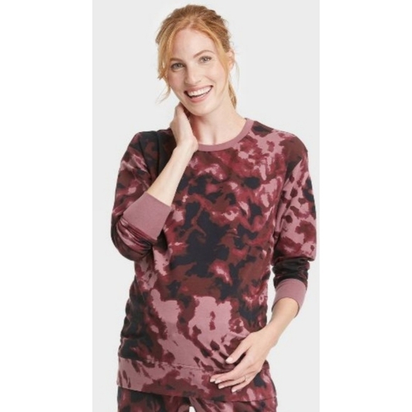 NEW Isabel Maternity by Ingrid & Isabel Sweatshirt - Picture 1 of 11